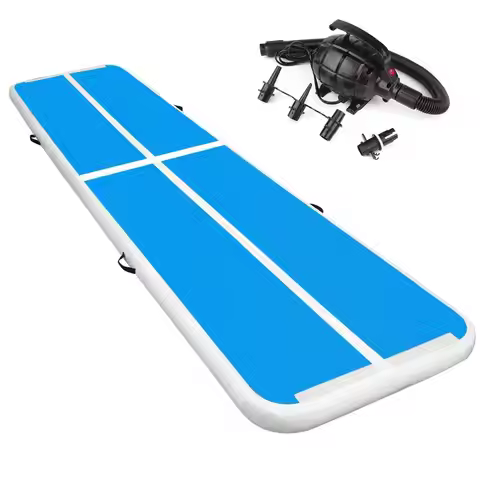 High Quality Double Wall Fabrice Made Inflatable Gym Air Track Air Tumbling floor For Gym