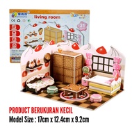 Mini Puzzle 3D | Living Room | Middle Room Puzzle - 1690-57 - PAZEL