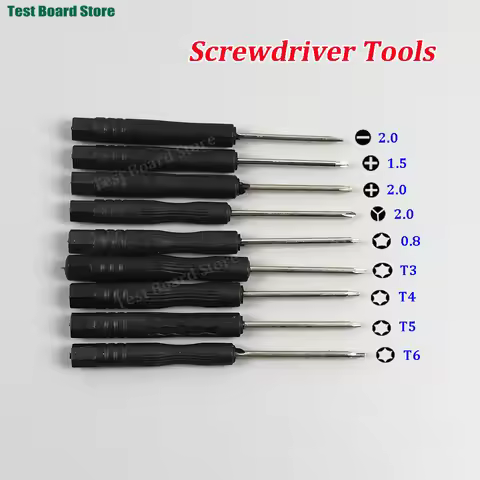1pcs Mini Screwdriver 2.0+,2.0-,1.5+,2.0Y,T3,T4,T5,T6,0.8 Torx for Apple iPhone 7 Samsung HTC Phone 