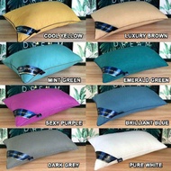SHOCKING SALE❗❗[READY STOCK] 1000g NEW COLOUR HILTON PILLOW 5STAR HOTEL HIGH WEIGHT