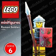 Lego 8827 Series 6 Minifigs Roman Soldier 羅馬士兵 連底板 說明書 包裝袋 (全新開袋確認) 2012年出產