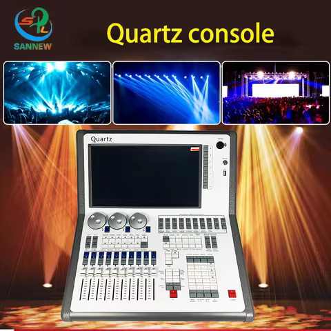 I5/I7 Quartz Dimming Console Stage Lighting Controller v18.0 free switching DJ Disco Beam Moving Hea