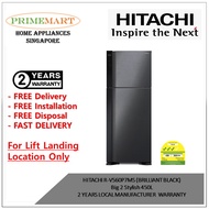 HITACHI R-V560P7MS  Big 2 Stylish 450L  2 YEARS LOCAL MANUFACTURER  WARRANTY