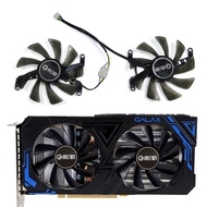 85มิลลิเมตร RTX 2060การ์ดพัดลม DC 12โวลต์ GTX 1660 GPU พัดลมระบายความร้อนสำหรับ G Alaxy GeForce RTX 2060 2070ซูเปอร์ GTX1660 1660Ti กราฟิกการ์ด