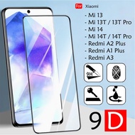 Xiaomi 14 13 13T 13T Pro 14T 14T Pro Redmi A2 Plus A1 Plus A3 A2+ 9D Full Crystal Clear Tempered Gla