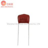 10Pcs/lot Film Capacitor CBB Capacitor 630V472J 4.7nF 472J 630V Pin Pitch P=10mm DIP-2 Kapasitor