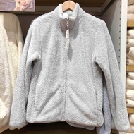 ✣ Xác thực Uniqlo U gia đình phòng thử đồ 2021 mùa đông của phụ nữ lớp lông nhung dài lông cừu địa c