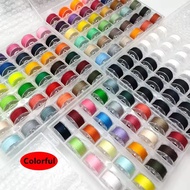 72-color sewing thread 72-color binding thread wire core set double-boxed wire core Bright color/ Da