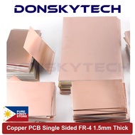 FR-4 Copper Clad PCB Board 1.5mm | Single Sided Fiberglass Laminate PCB Etching Board MAKAPAL