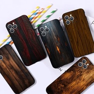 TK-1 Natural Wood Phone Case For iPhone 16   13 12 Pro   7 8 Plus XR XS  Shockof Silicone Soft Shell