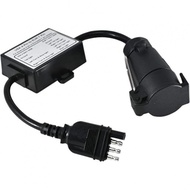 Trailer Light Adapter Fits 4-way And 7-way Plug-and-play Installation For RV