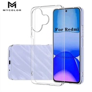 Transparent Soft TPU Case For Redmi Turbo 4 3 A5 A4 A3 Pro 14C 14R 13X 13 13C 12 12C 11A 10 9 8 10A 