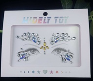 EDM Electronic Music Festival Face Pasters Stick-on Crystals Resin Drill Carnival Diamond Sticker Ma