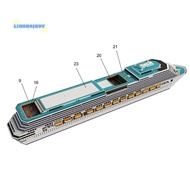 [Aus-t] Cruise Ship Paper Model Cruise Ship 3D Paper Model DIY Puzzle Manual Papercrafts Toy