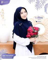 VELLINE Daffi Hijab Terbaru Jumbo Syari Kancing Premium Jersey