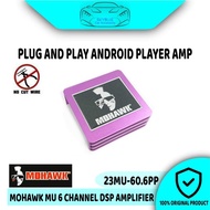 MOHAWK Car Audio MU-SERIES 6 Channel Amplifier PLUG N PLAY Android Player - 23MU-60.6PP