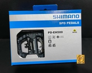 Original EH500 Shimano SPD FLAT PD-EH500 with SM-SH56 383g (BOX) Platform Clipless