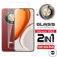 NE 2 In 1 Screen Protector Tempered Glass Film For Honor X9d X9c smart X9dsmart X9csmart HonorX9d X9