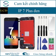 Genuine LCD screen compatible with IPhone 7 Plus black, 100% tested and free screen replacement kit