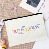 ❤ENHYPEN ❤ ENHYPEN KPOP Fashion Pencil Box Canvas Bag Stationery Pencil Case