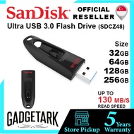 [SG] SanDisk Ultra SDCZ48 USB 3.0 32GB | 64GB | 128GB | 256GB  Flash Drive Thumb Drive Pen Drive