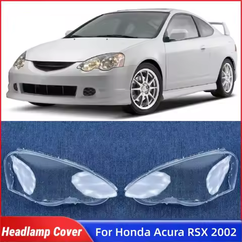 For Honda Acura RSX 2002 Car Replacement Parts Front Headlight Shell Glass Cover Car Front Headlight