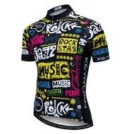 Fashion Cycling Jersey Men's Bike Jerseys Bicycle Tops Pro Team MTB Mountain Shirt Cycle Jersey Brea