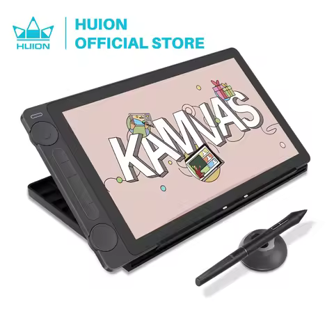 Huion Kamvas 13 (Gen 3) Graphics Tablet with Screen Pentech 4.0 16K Levels Pressure Pen Display Dual