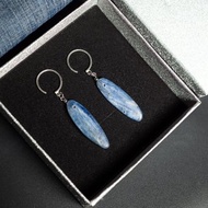 Kyanite Earrings, 925 Silver, Scorpio crystal, Capricorn gem, Christmas gift