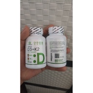 Vitamin D3 K2 5000iu 180 softgels