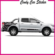 FORD RANGER RAPTOR DESIGN BODY STICKER - RAPTOR / WILDTRAK / RANGER