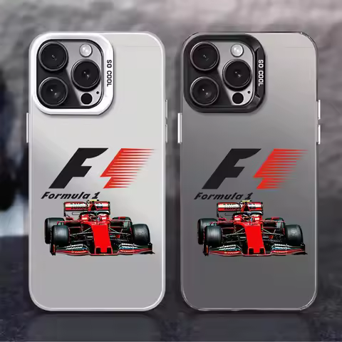 Formula 1 F1 Racing FUNDA Phone Case For iPhone 16 12 13 14 15 Pro Max Plus Shockproof Clear Back Co