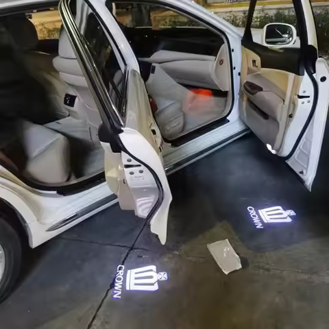 Car Welcome Light Car Door Light For Toyota Crown JZS171 JZS171W JZX175 JZX171 GRS180 GRS200 GRS181 