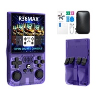 R36 Max  4.0 Inch IPS Screen Retro Video Game Console Consola Portable Handheld Game Player Android 