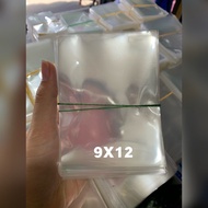 OPP PLASTIC GLASS PLASTIC/ 9x12