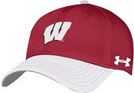 Wisconsin Badgers Under Armour Two Tone Renegade Red/White Structured Cap