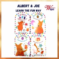 Opposites / Colours / Counting / Shapes with Albert and Joe Book for Kids