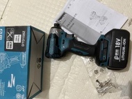 Makita牧田18v起子機DTD158跟一粒5.0代用電