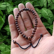 Original grade A++ wooden bracelet 33 beads iksir wood bracelet natural tasbih bracelet 33 tasbih be