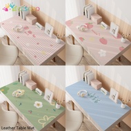 Simple PVC Table Mat Dormitory Desk Mat Writing Desk Protective Mat Makeup Table Mat Waterproof and Oil-proof Dining Table Mat