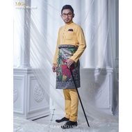 Baju Melayu Elrah Exclusive PASTEL YELLOW(2021)