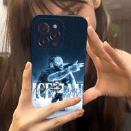 Moetch | D-Drake Iceman Square Matte Silicone Case For Iphone17 Air 16 15 14 13 12 11 Pro Max Plus M