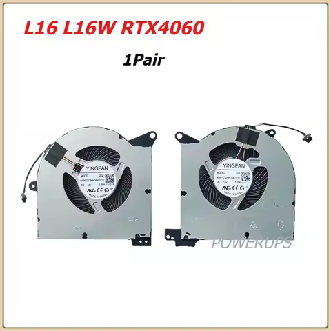 New Original Laptop/Notebook CPU/GPU Cooling Fan For MACHENIKE L16 L16W CPU INTEL RTX4060