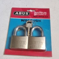 gembok abus master key 50mm isi 2 / gembok master key abus 50 isi 2