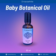 Navawhite Baby Botanical Oil, Baby Oil, Baby Massage Oil, Baby Aromatherapy Oil, Minyak Telon - 30ml