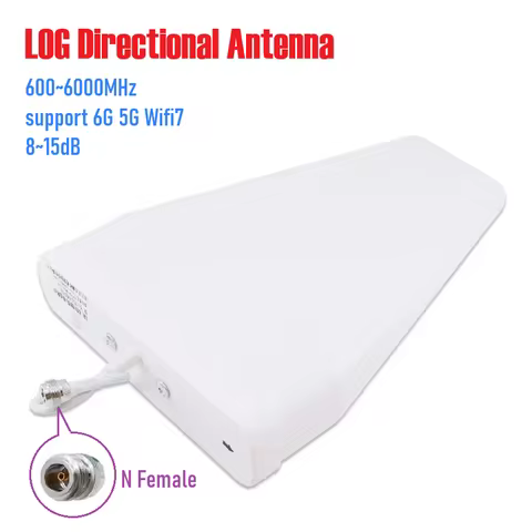 12dB High Gain 6000MHZ 6G 5G 4G Antenna Outdoor Yagi Log Periodic External LPDA Antenna For Signal R