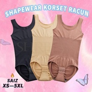ShriLan Plusize XS to 5XL Magic Korset Seluar Gesper Kelangkang Shapewear Corset