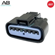 7 Pin Mitsubishi Lancer Evolution CP9A 4G63 Evo 5-6 Air Flow Sensor Socket Connector