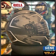 BELL Qualifier Stealth Camo Matte Black White Helmet 100% Original From Authorized Dealer