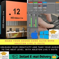 Ableton Live 12 Suite App + Soundpacks + Masterclass + Library for Win/Mac